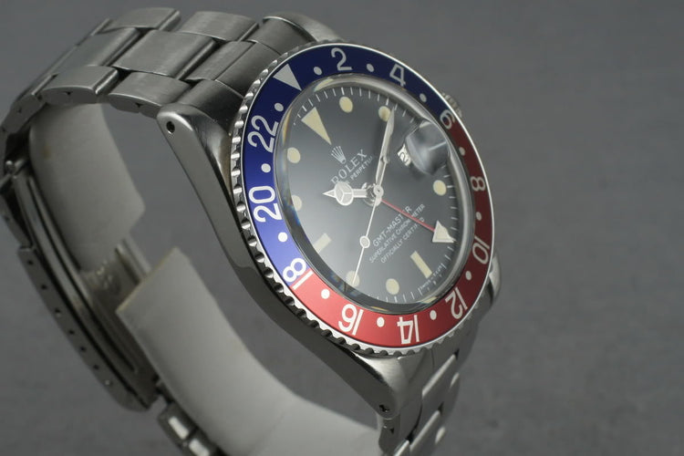 1971 Rolex GMT 1675 Mark 1