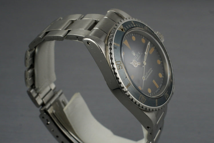 1971 Rolex Submariner 5513 with Box and Papers