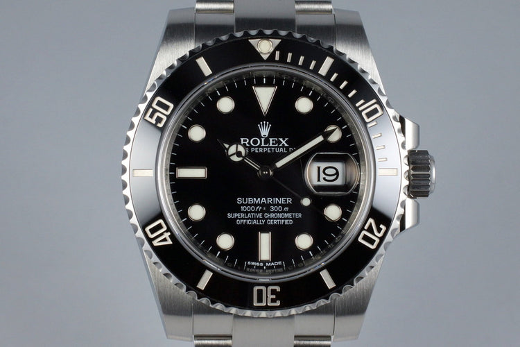 2014 Rolex Ceramic Submariner 116610LN