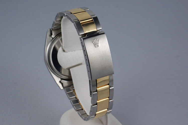 1972 Rolex Two Tone DateJust 1601 Champagne Roman Numeral Dial with Box and Papers