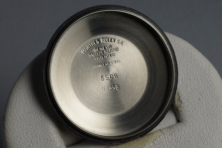 1958 Rolex Submariner 5508 Exclamation Dial