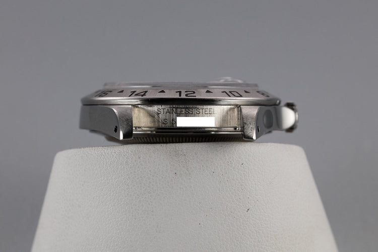 1995 Rolex Explorer II 16570 White Dial