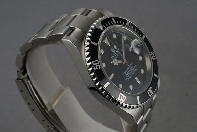 2005 Rolex Submariner 16610 T