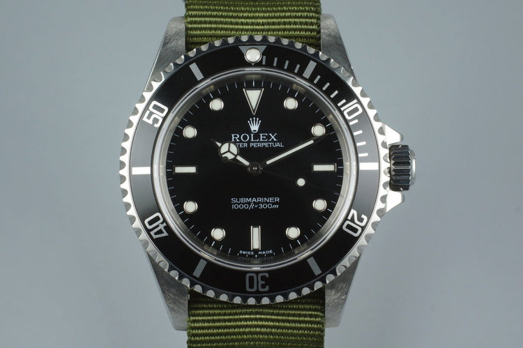 2002 Rolex Submariner 14060M
