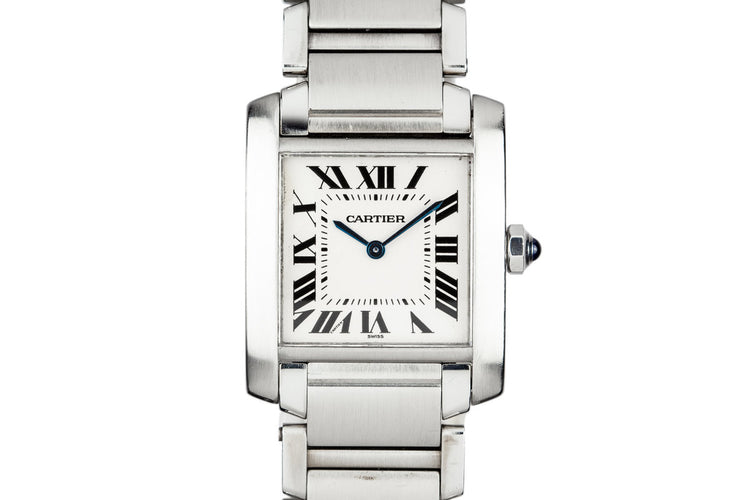 Cartier Midsize Tank 2301 White Dial