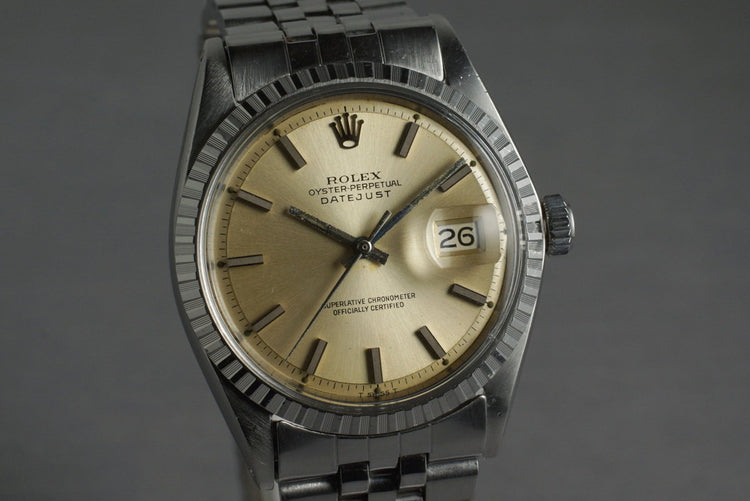1970 Rolex DateJust 1603 Silver Dial
