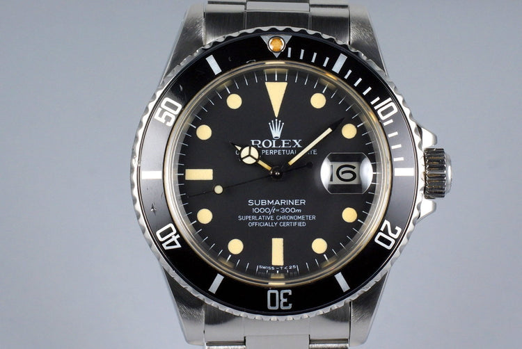 1981 Rolex Submariner 16800
