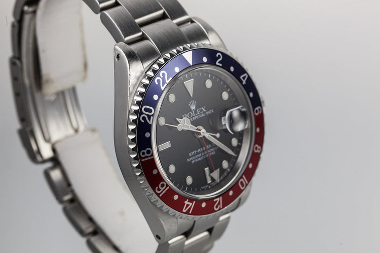 2000 Rolex GMT-Master II 16710 with Box and Papers