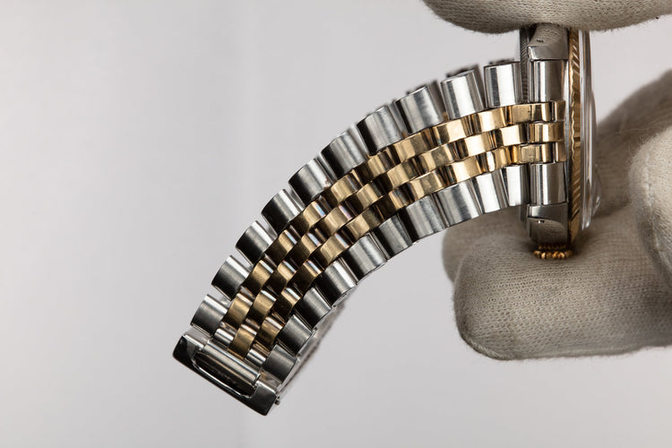 1972 Rolex Two-Tone DateJust 1601 Champagne Sigma Dial with Box and Papers