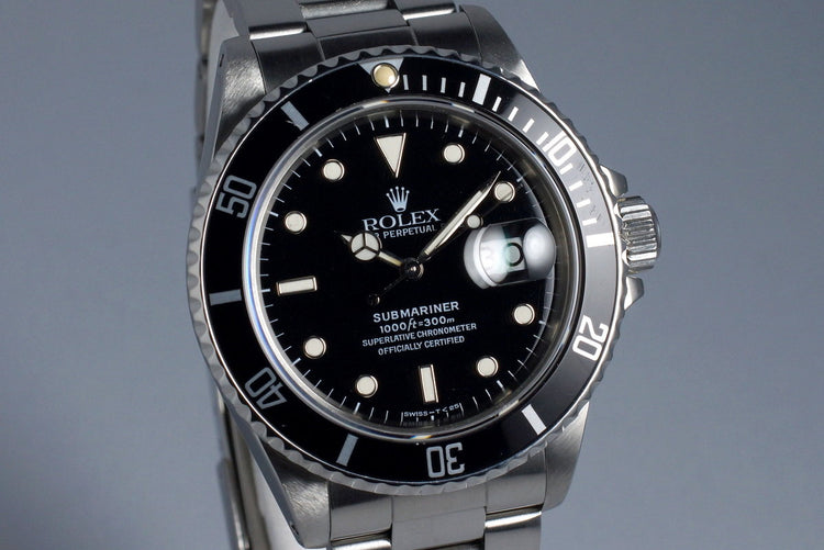 1986 Rolex Submariner 16800