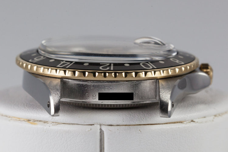 1979 Rolex Two Tone GMT 1675 Black Nipple Dial