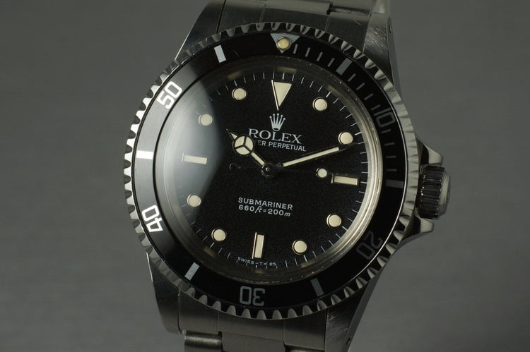 1989 Rolex Submariner 5513