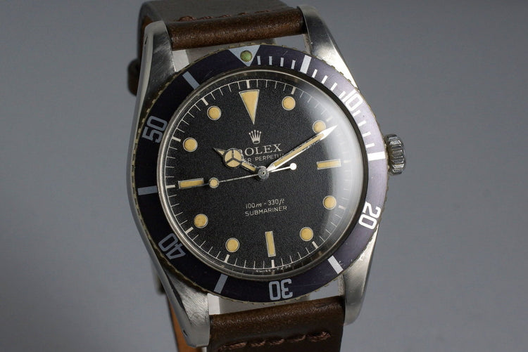 1957 Rolex Submariner 6536-1 Service Dial