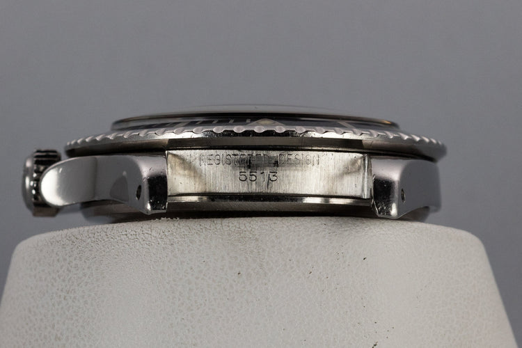 1973 Rolex Submariner 5513 Serif Dial