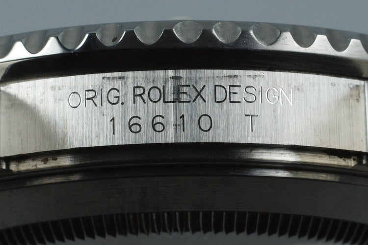 2007 Rolex Submariner 16610 with Box and Papers