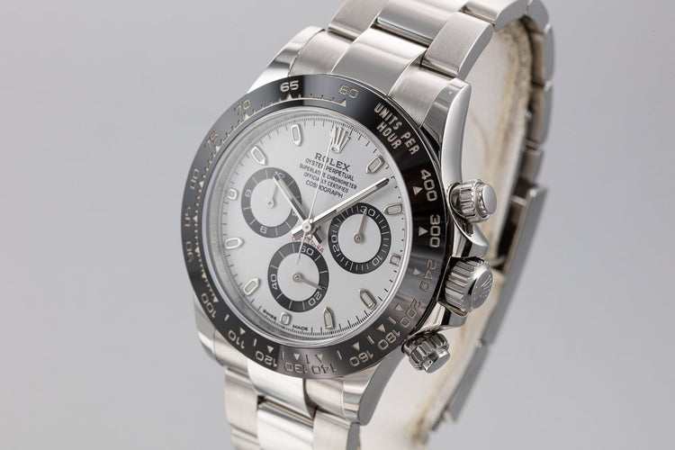 2017 Rolex Daytona 116500LN White Dial with Box and Papers