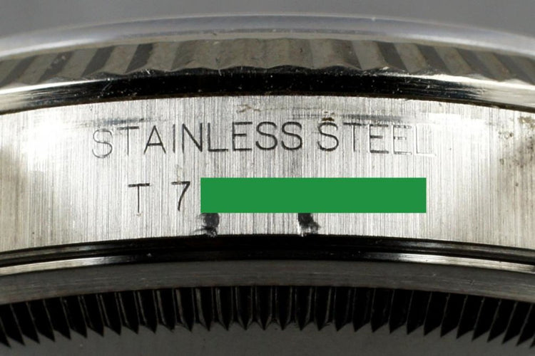 1995 Rolex Datejust 16234 White Roman Dial