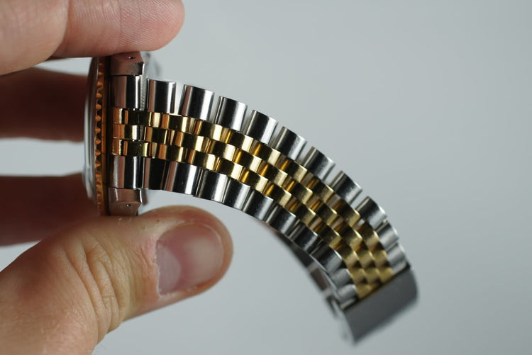 1985 Rolex GMT Two Tone 16753 with Root Beer Dial