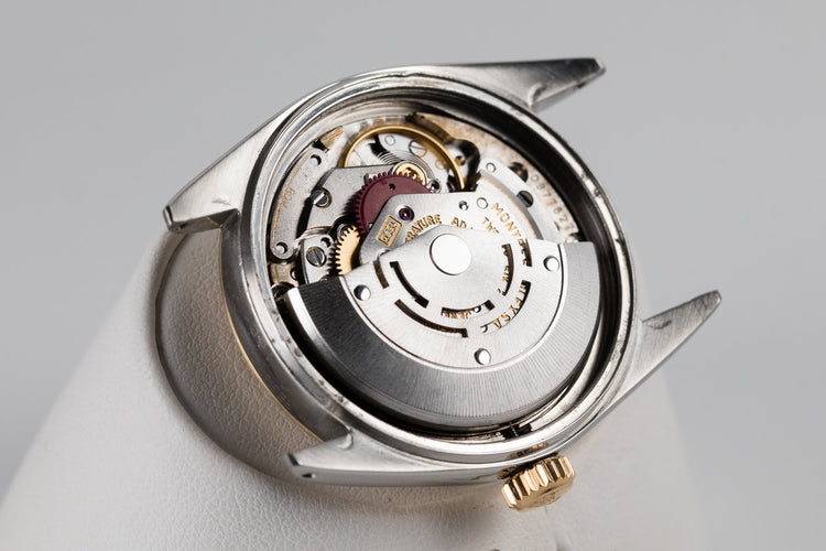 1967 Rolex Two Tone Date Just 1601 Silver Dial