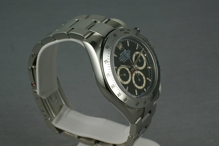 Rolex SS Zenith Daytona 16520 Box and Papers