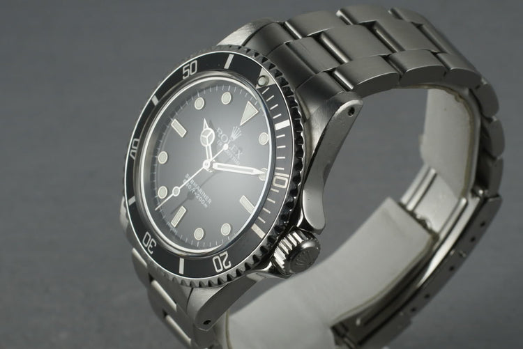 Rolex Submariner 5513 with WG surrounds