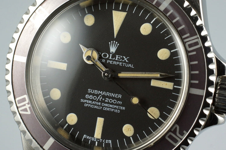 1978 Rolex Submariner 5512