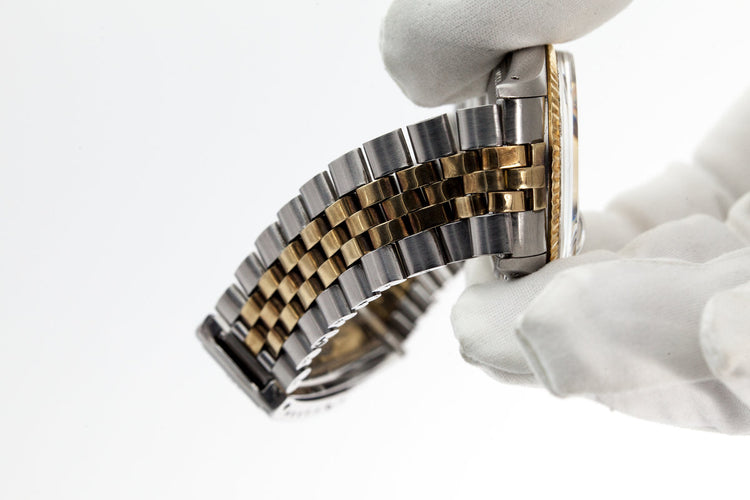 1969 Rolex Two Tone DateJust 1601 Silver Dial