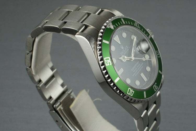 2005 Rolex Submariner 16610V with Box and Papers