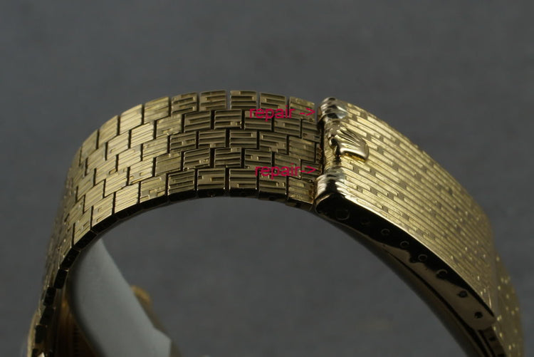 1965 Rolex 18K Date 1509 with Rare Rolex Band
