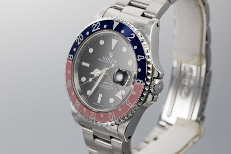 1995 Rolex GMT-Master 16700 with Faded "Pepsi" Bezel