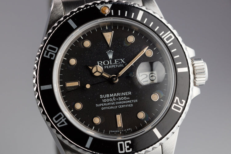 1985 Rolex Submariner 16800