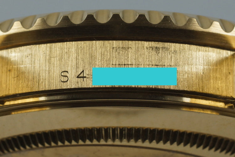 1994 Rolex YG GMT II 16718 with Box and Papers