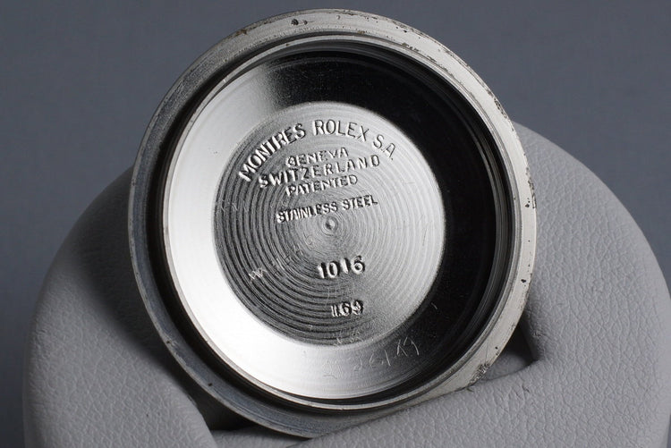 1969 Rolex Explorer 1 1016 with RSC Papers