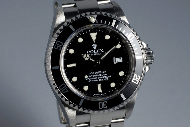 2003 Rolex Sea Dweller 16600