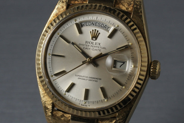 1972 Rolex 18K YG President 1803 Morellis Finish