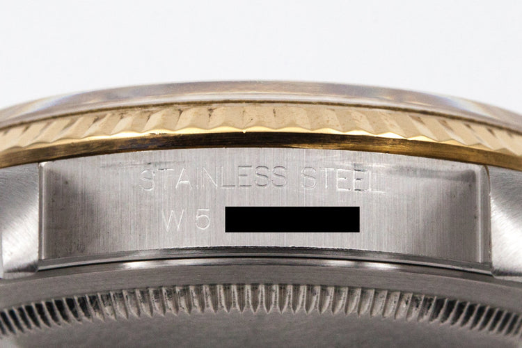 1995 Rolex Two Tone DateJust 16233 Charcoal Computer Dial with Box and Papers