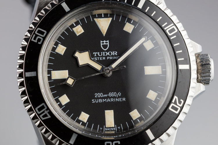 1972 Tudor Snowflake Submariner 7016/0 Black Dial