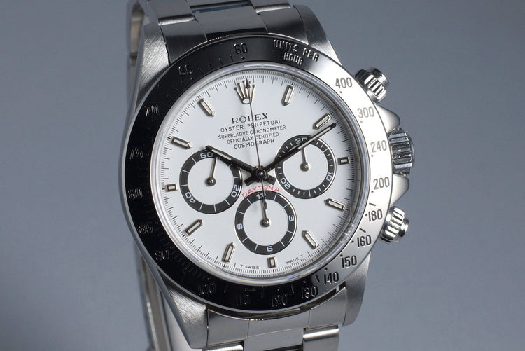 1995 Rolex Zenith Daytona 16520 White Dial