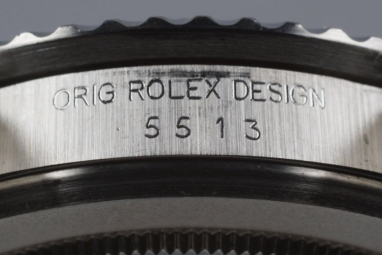 1986 Rolex Submariner 5513