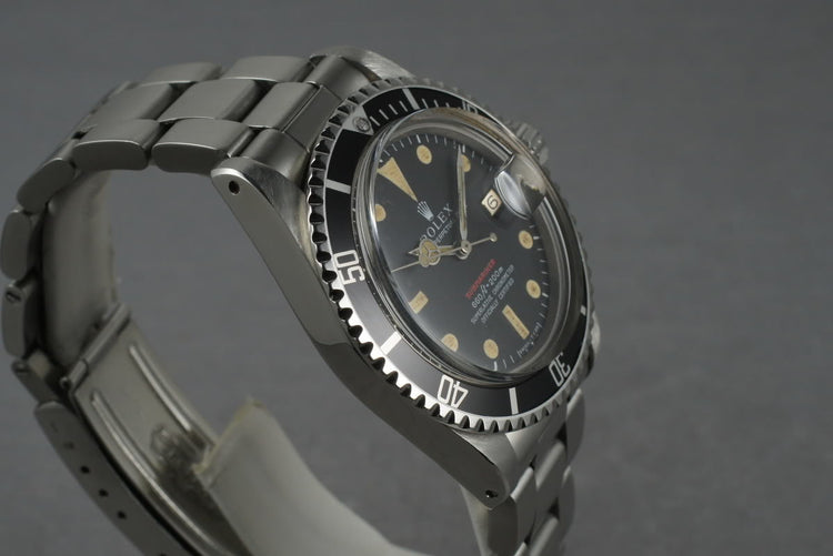 1972 Rolex Red Submariner 1680 Mark 4