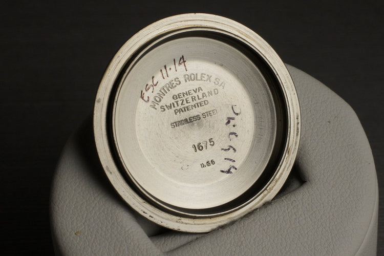 1966 Rolex GMT 1675 Glossy Gilt Dial