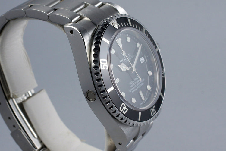 2001 Rolex Sea Dweller 16600