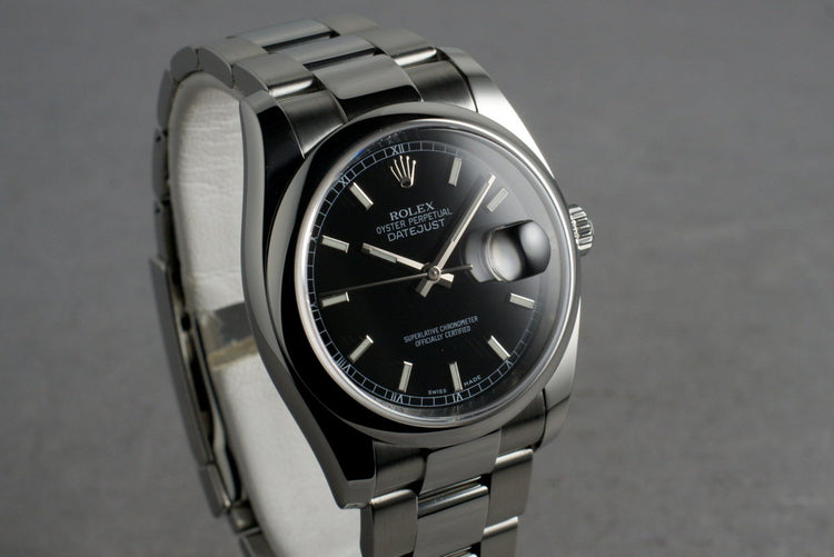 2007 Rolex DateJust With Box & Papers 116200