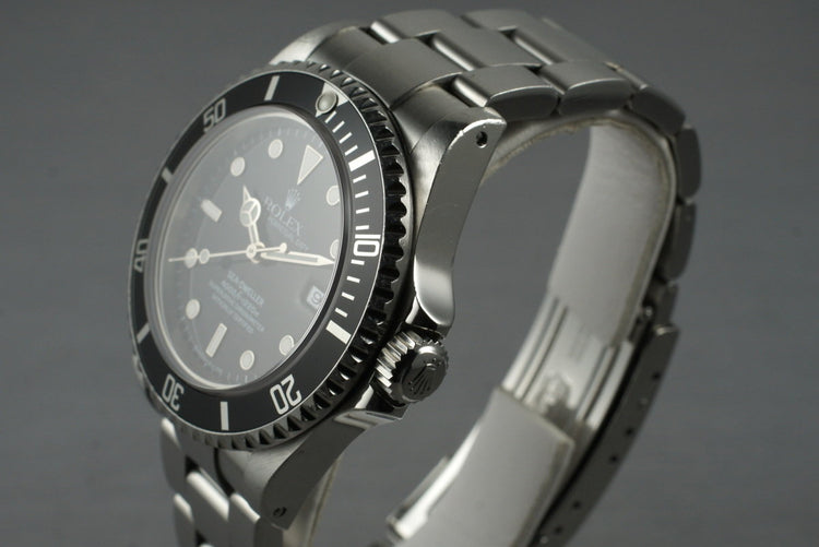 1996 Rolex Sea Dweller 16600