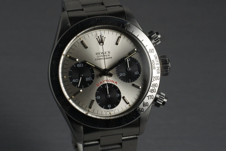 1979 Rolex Daytona 6265 Big Red Daytona Silver Dial