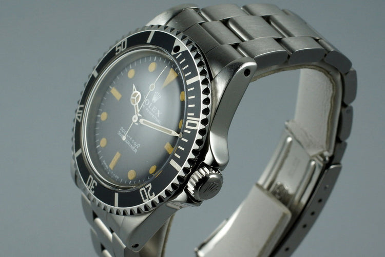 1968 Rolex Submariner 5513 Meters First