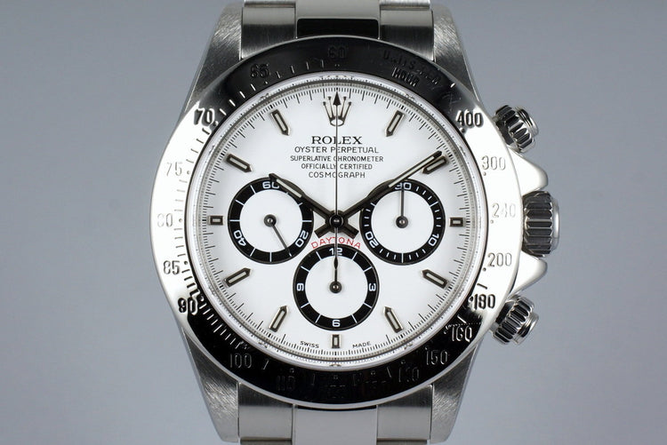 1993 Rolex Zenith Daytona 16520 White Dial