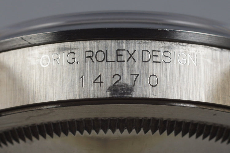 1999 Rolex Explorer 14270