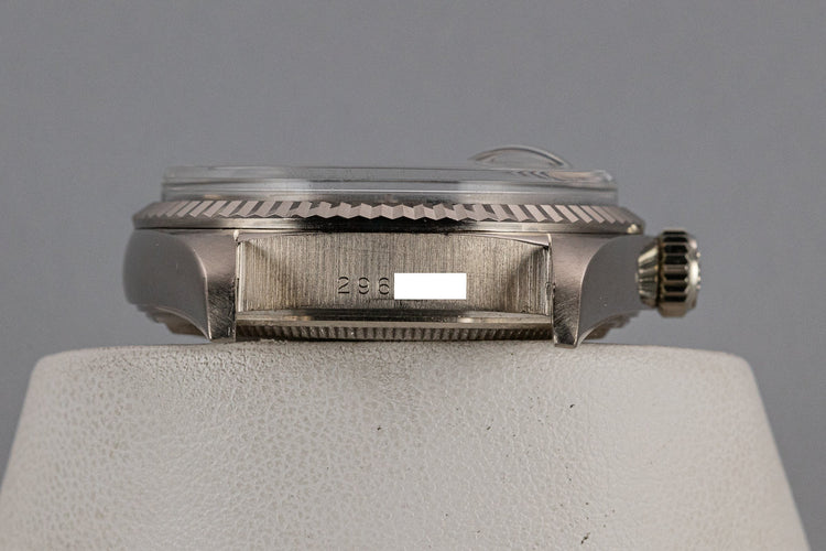 1972 Rolex 18K White Gold Day-Date 1803 Silver Dial with Box and Double Papers