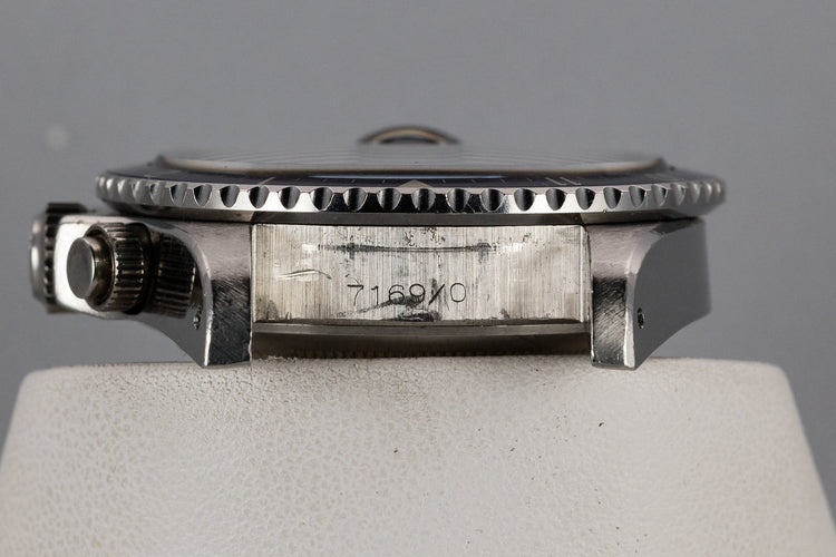 1972 Tudor Monte Carlo 7169/0 Blue Dial with Service Papers